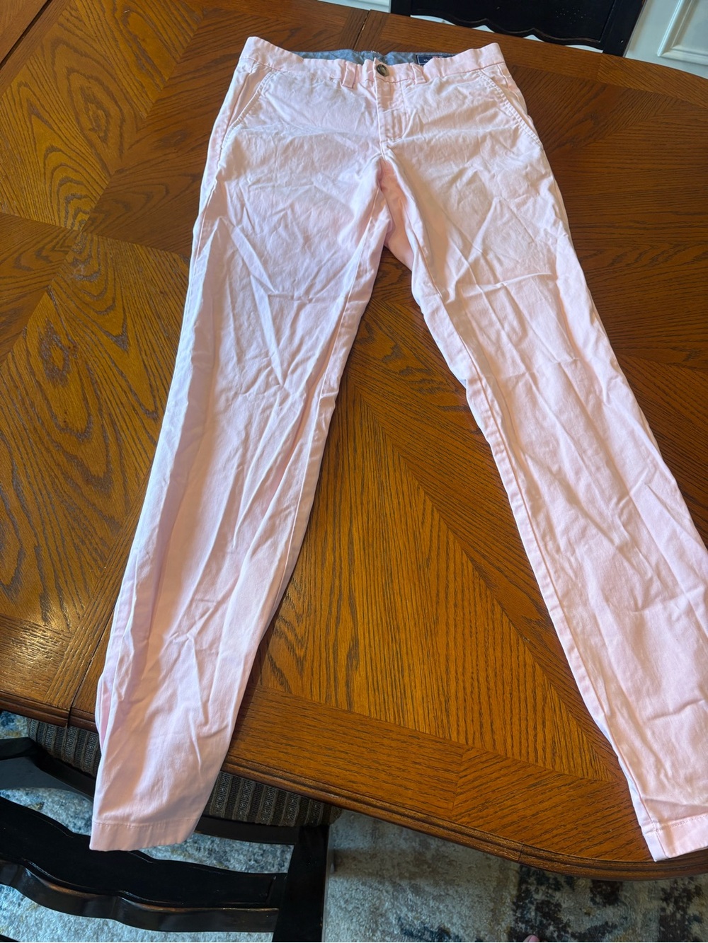 Mens’s Vineyard Vines Light Pink chino pants